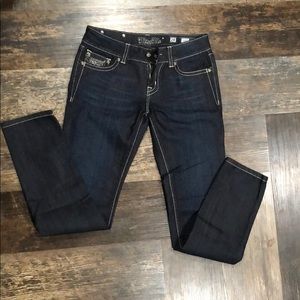 Miss Me Skinny Jeans with rhinestone accents